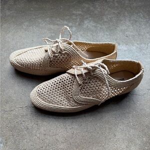 Silent D Raffia Shoes